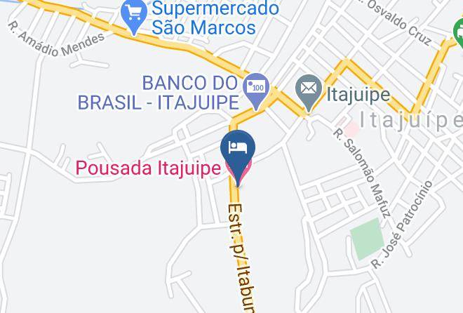 Itajuipe - Pousada Itajuipe Maps
