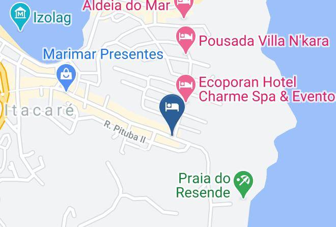 Itacare - Pousada Do Tio Ze Maps