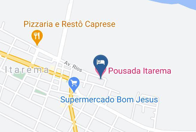 Itarema - Pousada Itarema Maps