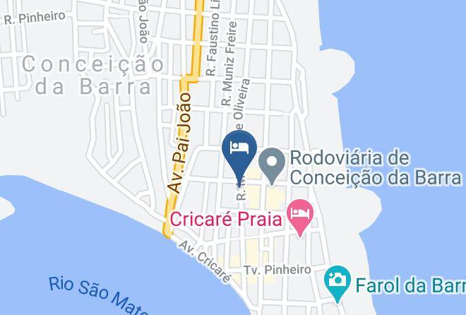 Conceicao Da Barra - Pousada Itaunas Maps