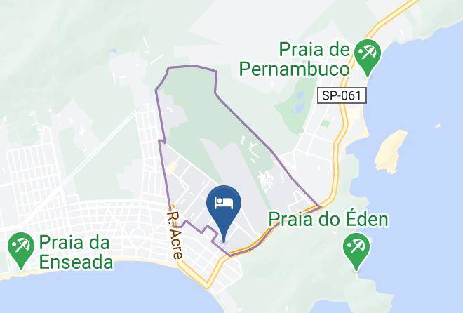 Guaruja - Pousada Iza Guaruja Maps