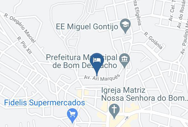 Bom Despacho - Pousada Jaqueline Ltda Maps
