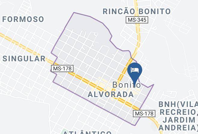 Bonito - Pousada Jardim Maps