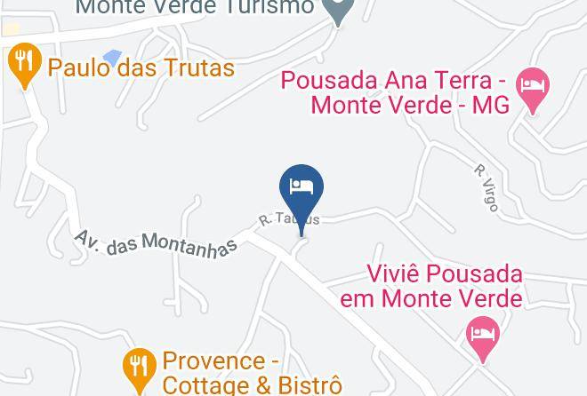 Camanducaia - Pousada Jardim Das Montanhas Maps