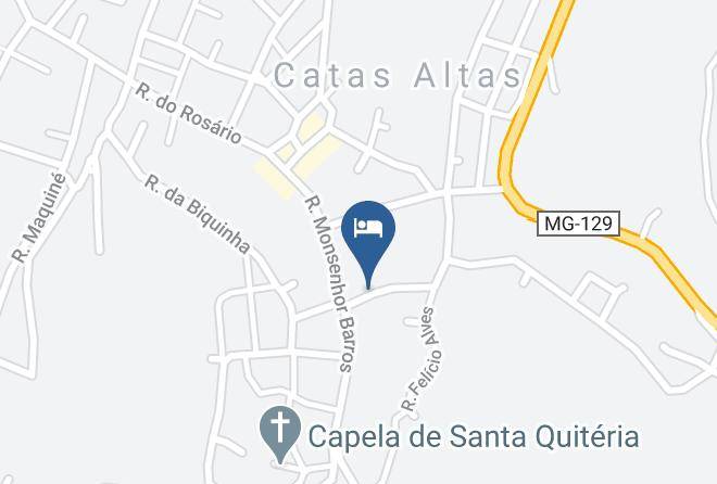 Catas Altas - Pousada Jardim Dos Elefantes Maps