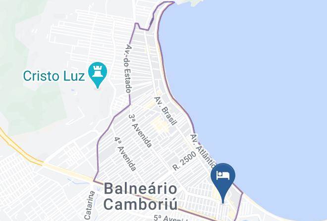 Balneario Camboriu - Pousada Jardim Marinho Maps