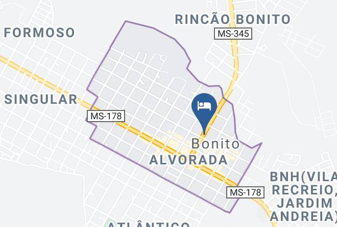 Bonito - Pousada Jarinu Maps