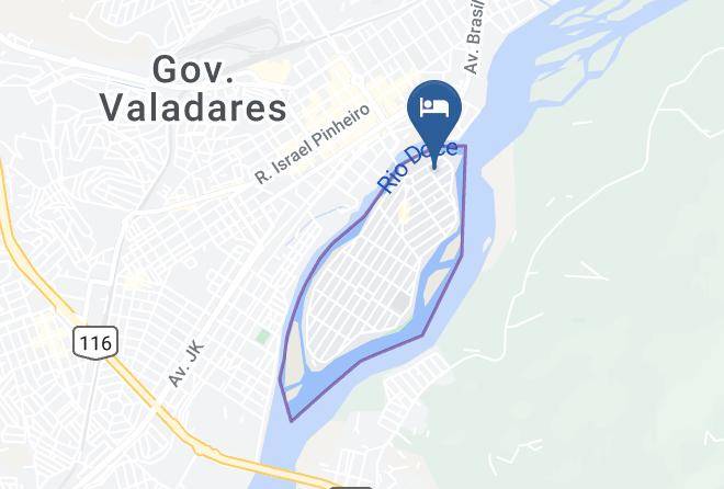 Governador Valadares - Pousada Jeito De Minas Maps