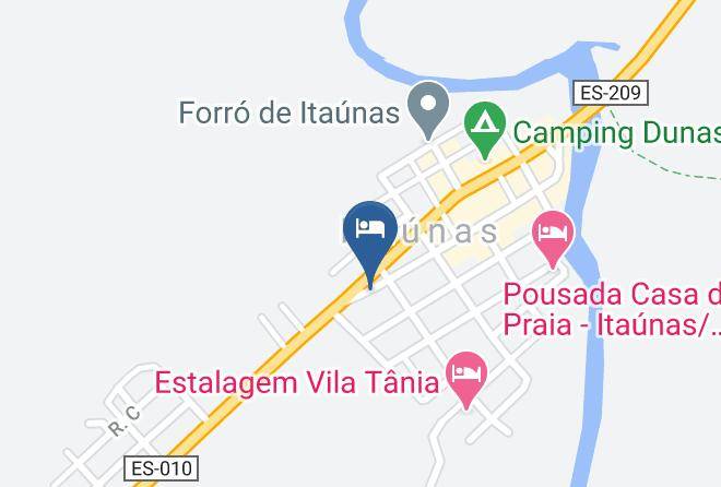 Conceicao Da Barra - Pousada Joao De Barro Maps