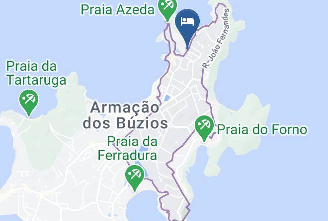 Buzios - Pousada Joao Fernandes Maps