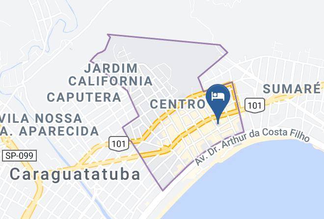Caraguatatuba - Pousada Jofisa Maps