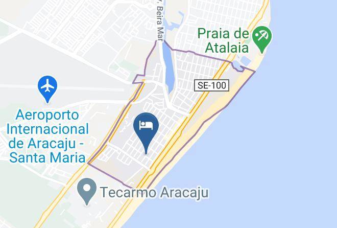 Aracaju - Pousada Joia Da Praia Maps