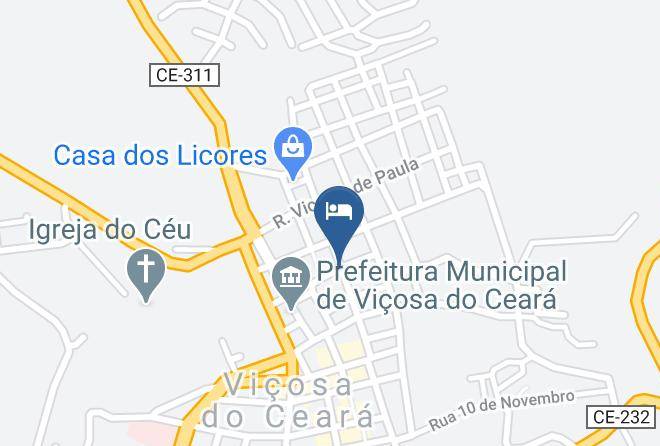 Vicosa Do Ceara - Pousada Julius Maps