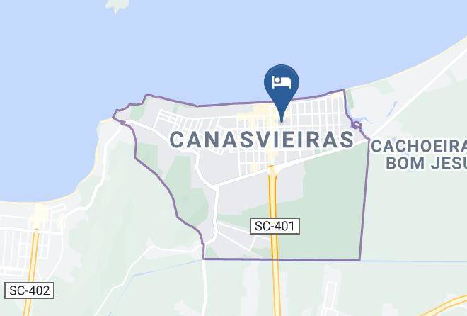 Florianopolis - Pousada Jurere Em Canasvieiras Maps