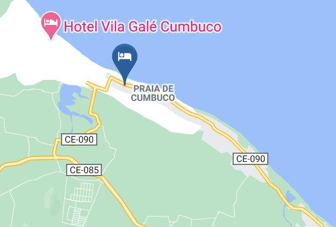 Caucaia - Pousada K2 & Lounge Maps