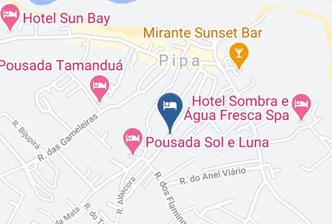 Tibau Do Sul - Pousada Kaimana Maps