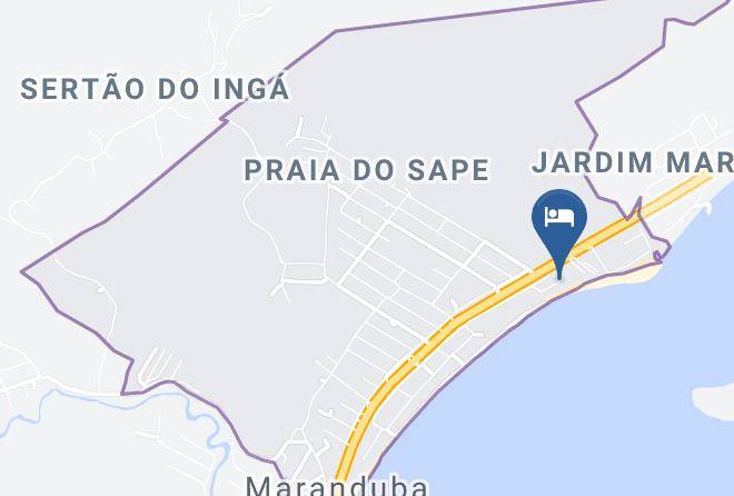 Ubatuba - Pousada Kaliman Ubatuba Maps