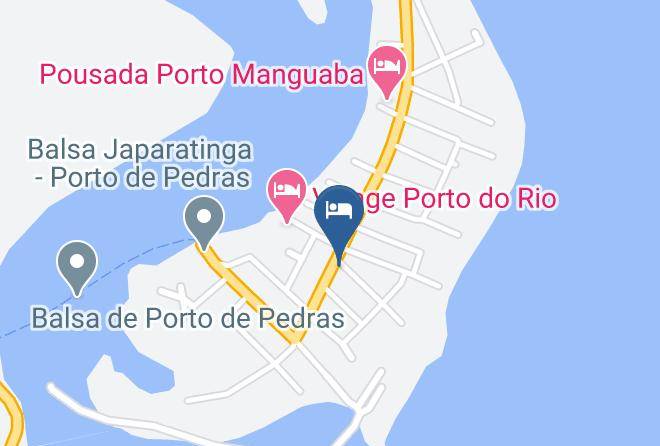 Japaratinga - Pousada Kaluana Grupo Prospar Maps