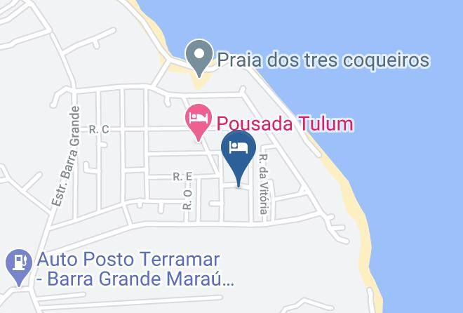 Marau - Pousada Kamaloan Barra Grande Marau Maps