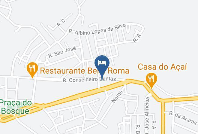 Amargosa - Pousada Katiara Maps