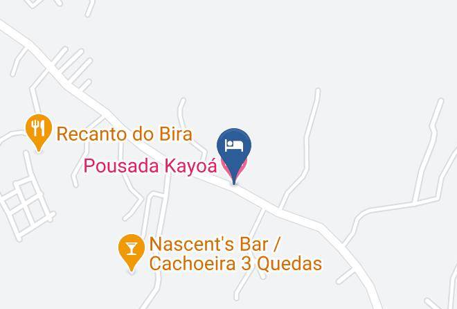 Corrego Do Bom Jesus - Pousada Kayoa Maps