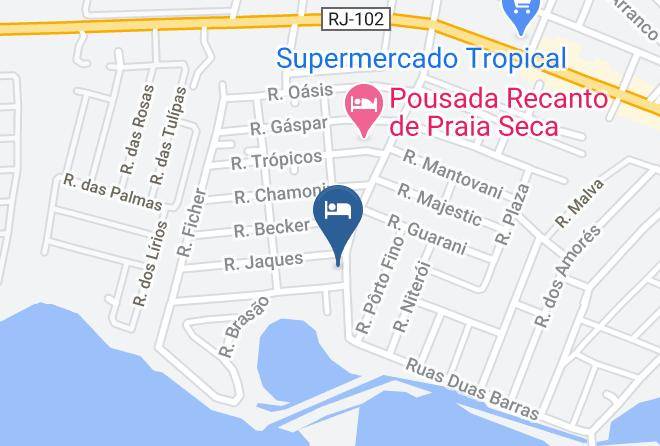 Araruama - Pousada Kazaya Maps