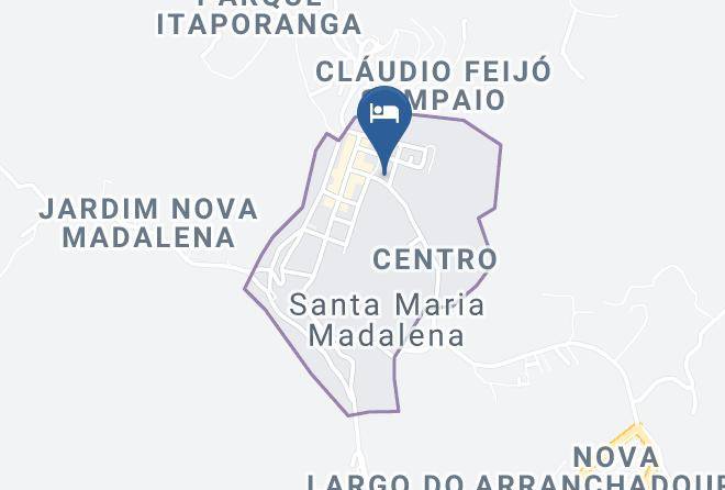 Santa Maria Madalena - Pousada Kentinha Maps