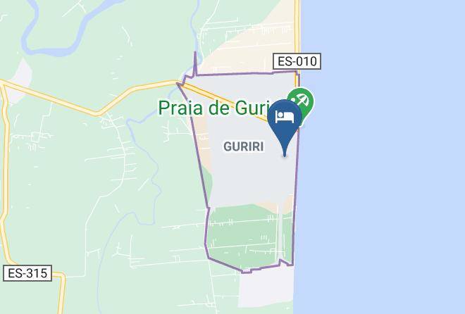 Sao Mateus - Pousada Kiri Kere Guriri Maps