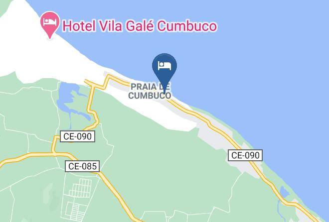 Caucaia - Pousada Kite Da Mary Cumbuco Maps