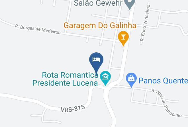 Presidente Lucena - Pousada Kolonisten Haus Maps