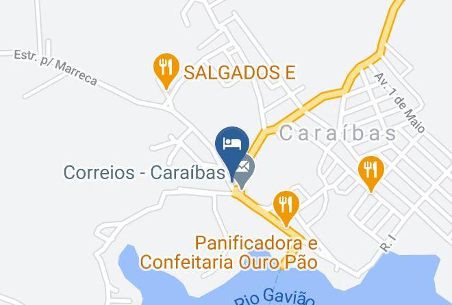 Caraibas - Pousada L7 Maps