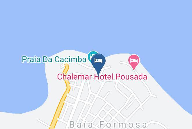 Baia Formosa - Pousada La Bonita Maps