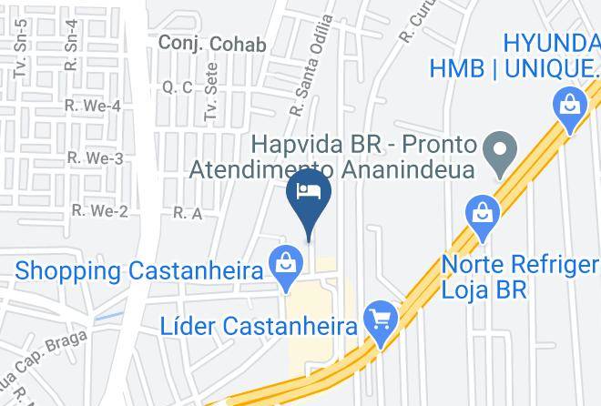 Belem - Pousada La Castana Maps