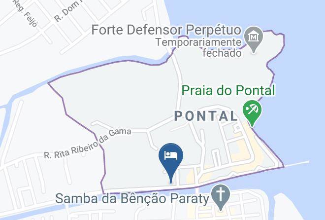 Parati - Pousada La Cigale Maps