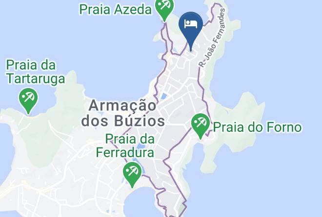 Buzios - Hotel La Foret & Beach Club Maps