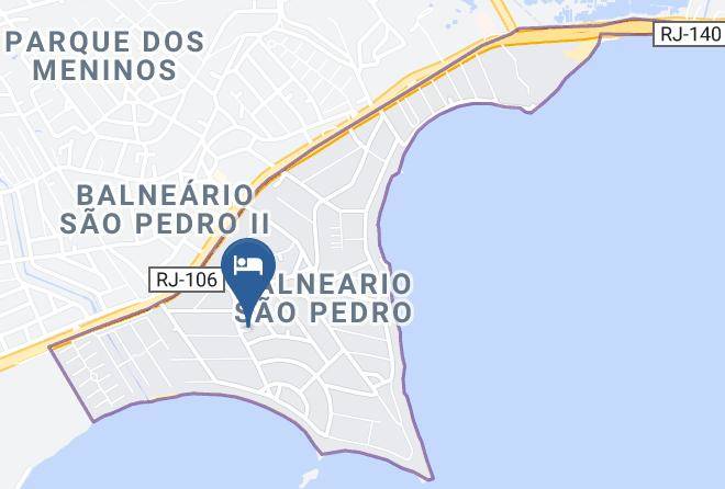 Sao Pedro Da Aldeia - Pousada Lacustre Maps