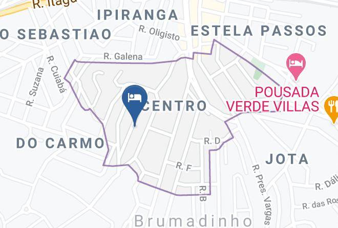 Brumadinho - Pousada Lafevi Maps