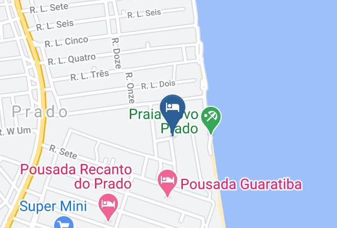 Prado - Pousada Lagoa Pequena Maps