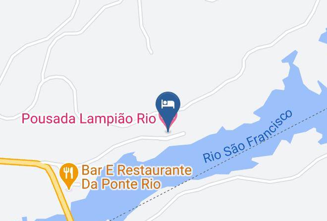 Piranhas - Pousada Lampiao Rio Maps