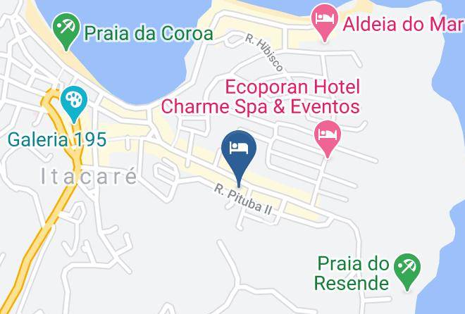 Itacare - Pousada Lawrence Maps