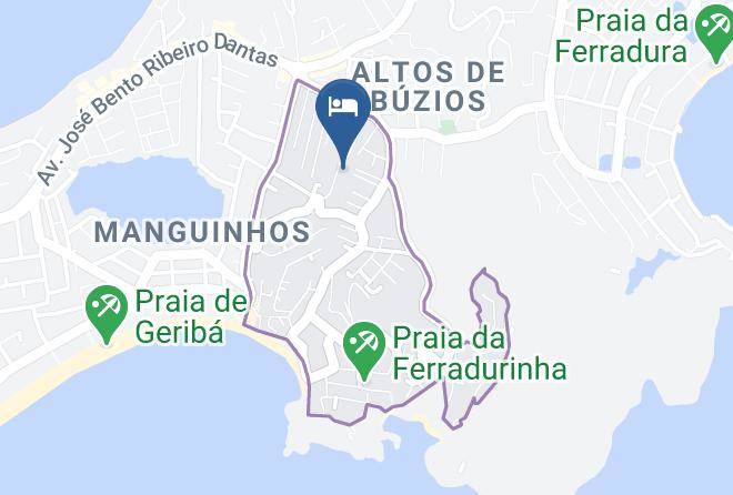 Buzios - Pousada Le Mirage Maps