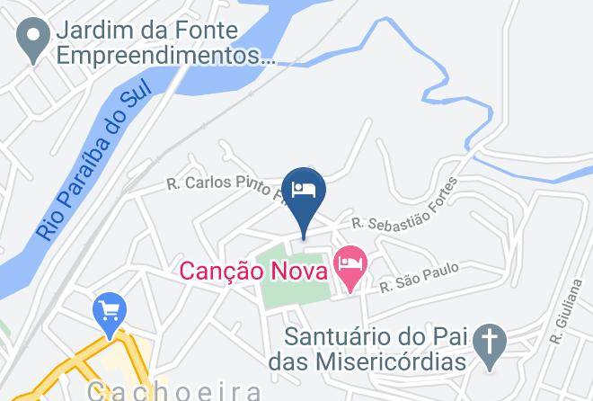 Cachoeira Paulista - Pousada Leao De Juda Maps