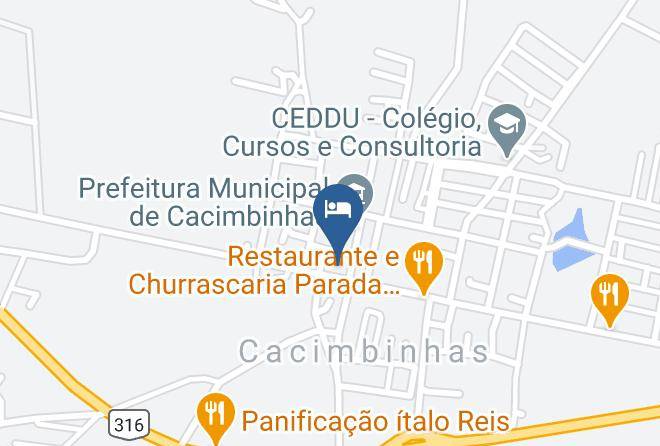 Cacimbinhas - Pousada Lemos Hotel Maps