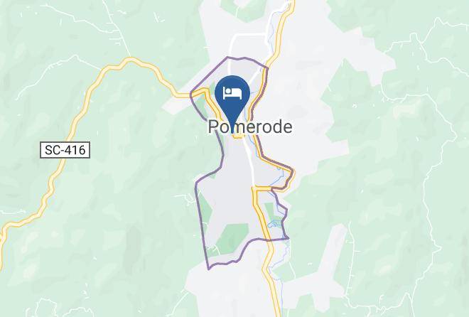 Pomerode - Pousada Lena Rosa Maps