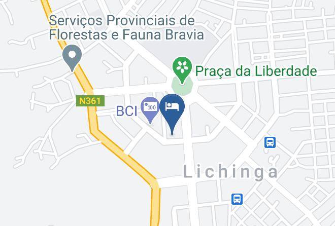 Cidade De Lichinga - Pousada Lichinga Maps