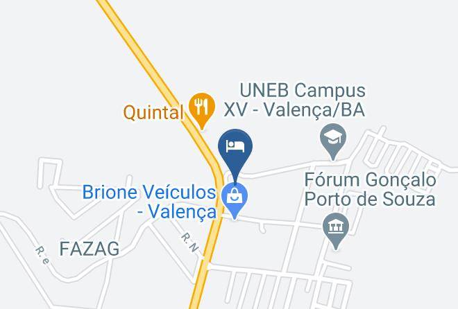Valenca - Pousada Lider Maps