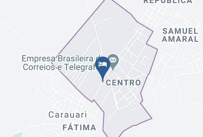 Carauari - Pousada Lobo Maps