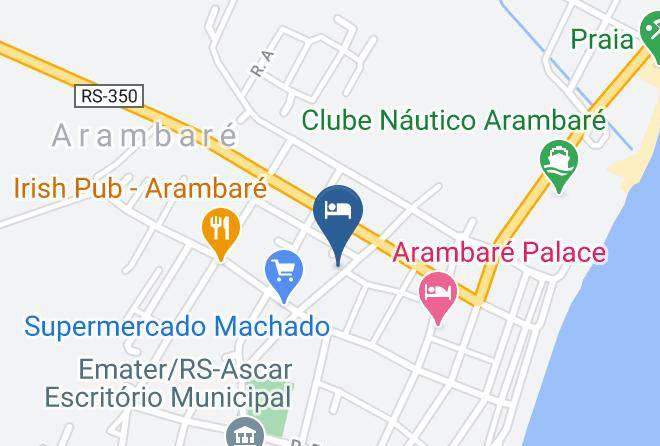 Arambare - Pousada Los Rosales Maps