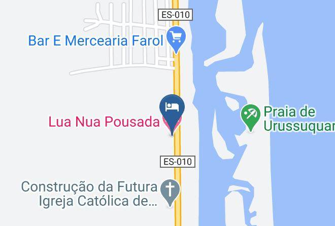 Sao Mateus - Pousada Lua Nua Maps