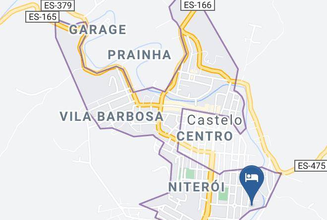 Castelo - Pousada Lua & Sol Maps